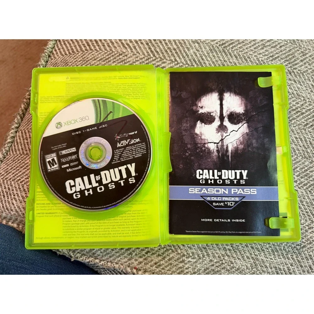 Call of Duty Ghosts Xbox 360 Activision Infinity Ward FPS Video Game CIB
